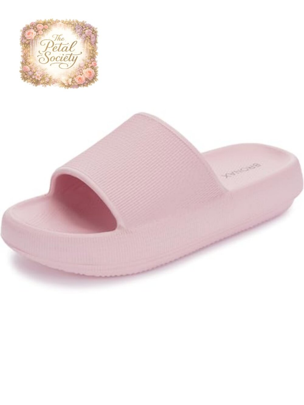 Cushioned Thick Sole Pillow Slippers Open Toe EVA Rebound Sole